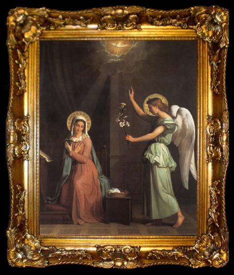framed  Pierre Auguste Pichon The Anunciacion, ta009-2